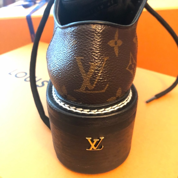 Louis Vuitton a monogram brogues - Picture 4 of 9